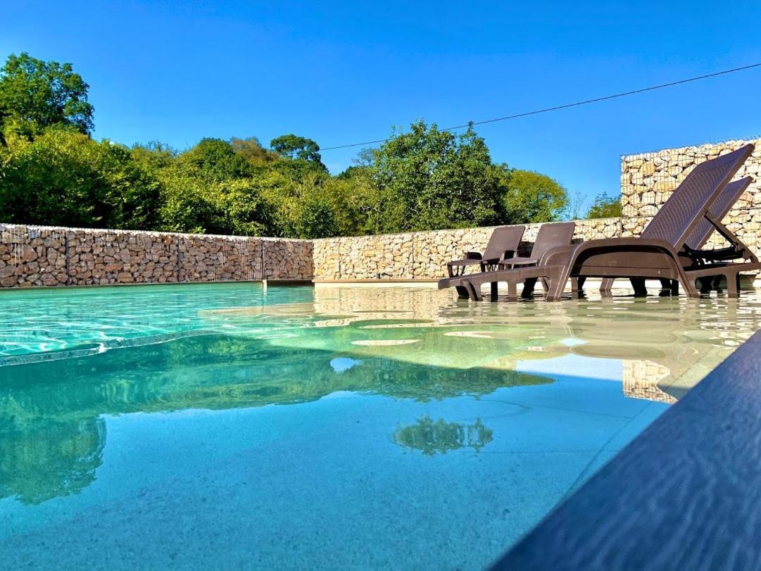 2 Apartamentos En Villa Con Piscina Privada En Asturias El Marquesau Noriega Esterno foto