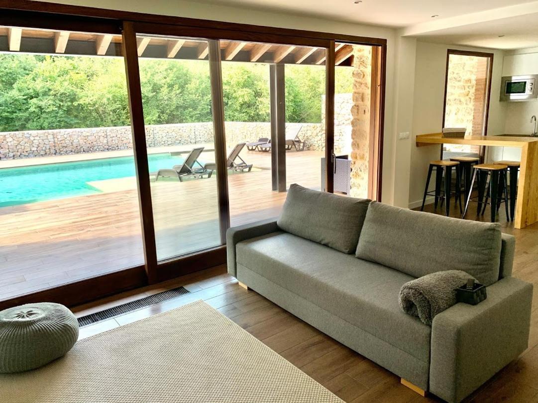 2 Apartamentos En Villa Con Piscina Privada En Asturias El Marquesau Noriega Esterno foto