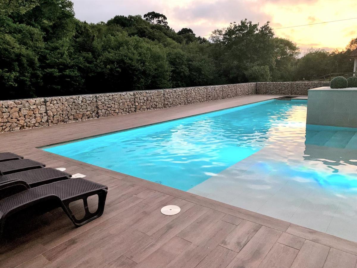 2 Apartamentos En Villa Con Piscina Privada En Asturias El Marquesau Noriega Esterno foto
