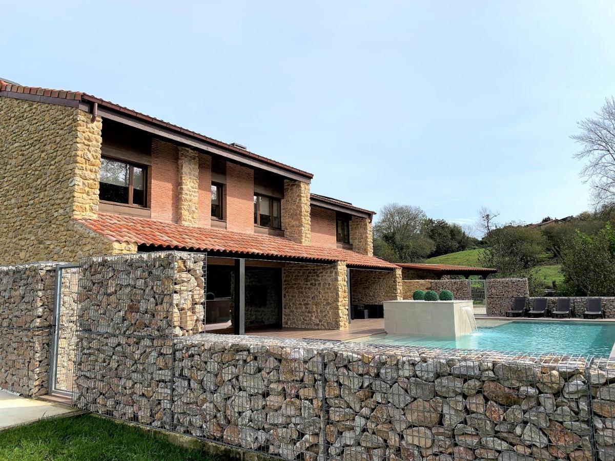 2 Apartamentos En Villa Con Piscina Privada En Asturias El Marquesau Noriega Esterno foto