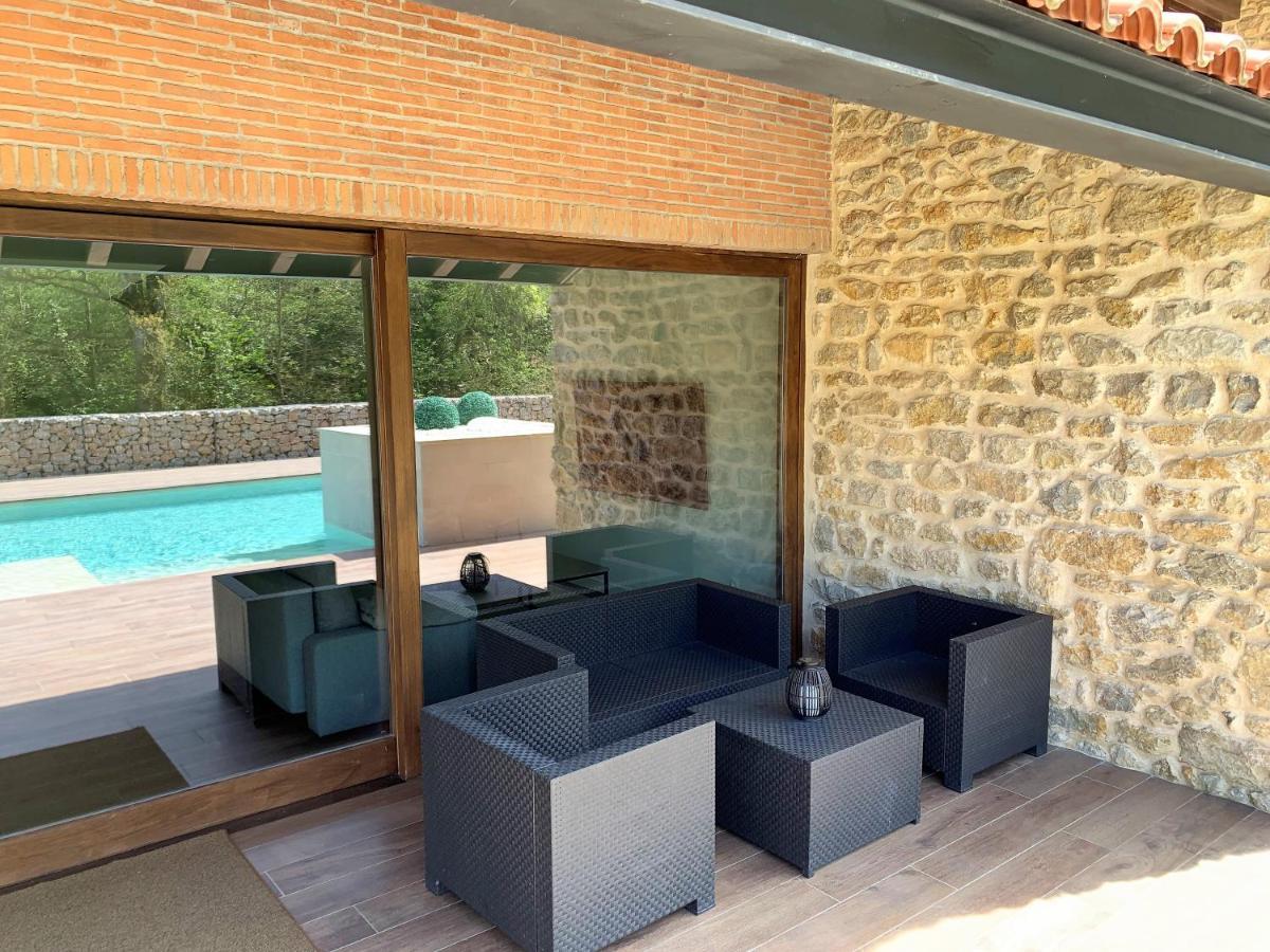 2 Apartamentos En Villa Con Piscina Privada En Asturias El Marquesau Noriega Esterno foto